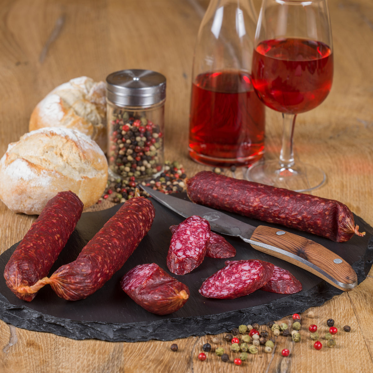 Toggenburger Lama-Rohwurst