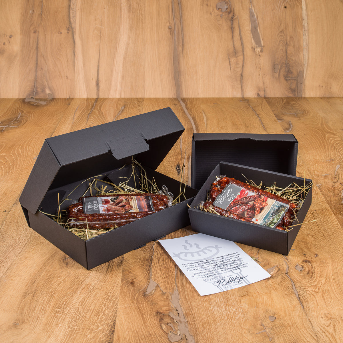 Geschenkgutschein «Monatlich eine Extrawurst!»