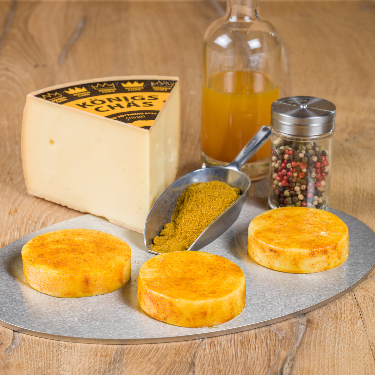 Grillkäse «Königstaler» – Curry
